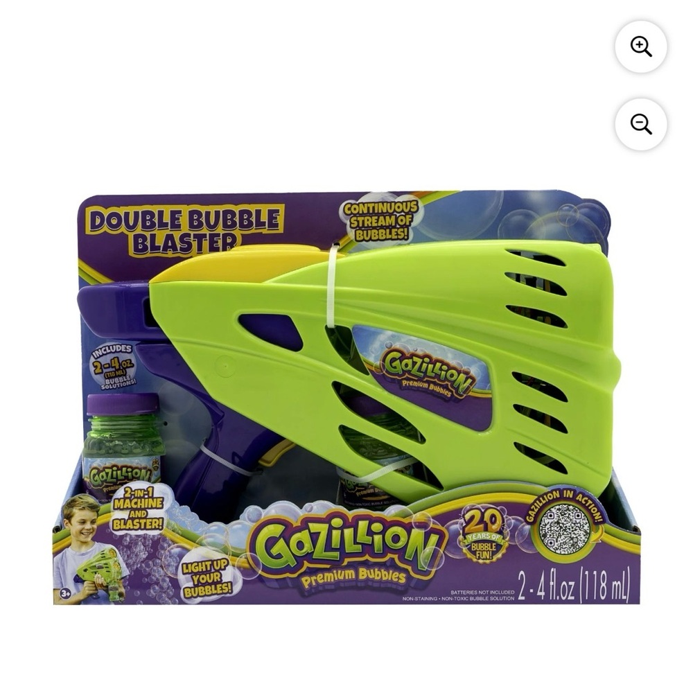 Gazillion Double Bubble Blaster- Gift Ready